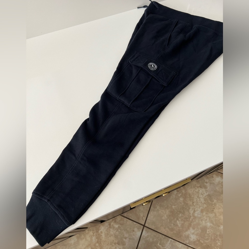 Abercrombie kids black jogger pant size 9/10